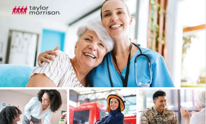 deal for Hometown Heroes, claim your $2,500 incentive on quick move-in or to-be-built homes in Jacksonville! Act now to save big.