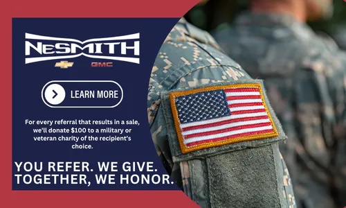 deal for Every referral sale now includes a $100 donation to a veteran charity of the recipient's choice. Help us honor our heroes, one referral at a time.