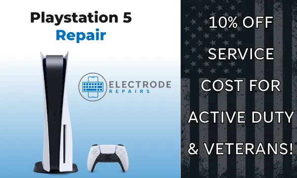 deal for Is your PS5 acting up? Get it fixed fast with Electrode Repairs! From hardware issues to accessories, we’ve got you covered. Don’t miss out on your gaming, click "Claim" now and get back in the game!