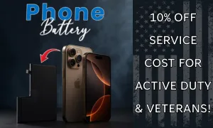 deal for Power up your phone with Electrode Repairs! Get a new battery and enjoy longer life plus expert data recovery services. Don’t miss out—click "Claim" now and recharge your device today!