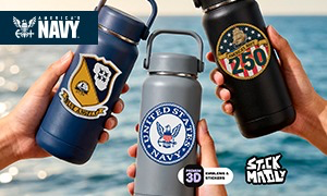 deal for Gear up with our exclusive Navy Series stickers! High quality, water-resistant, and built for the bold. Stock is running low, claim yours now before they're gone for good!