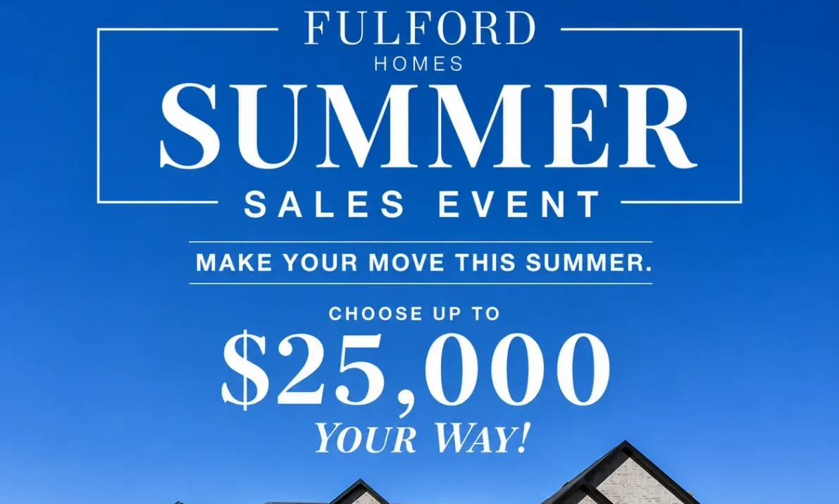 deal for Don’t miss the Summer Sales Event at Fulford Homes - Illini Trails! Upgrade your dream home with expert contractor services at unbeatable prices. Act now to build the perfect space. Click "Claim" and start your home transformation today!