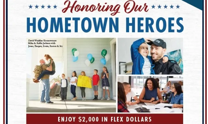 deal for Claim $2,000 in Flex Dollars toward your new David Weekley home in San Antonio! Save on your home discount or closing costs today.