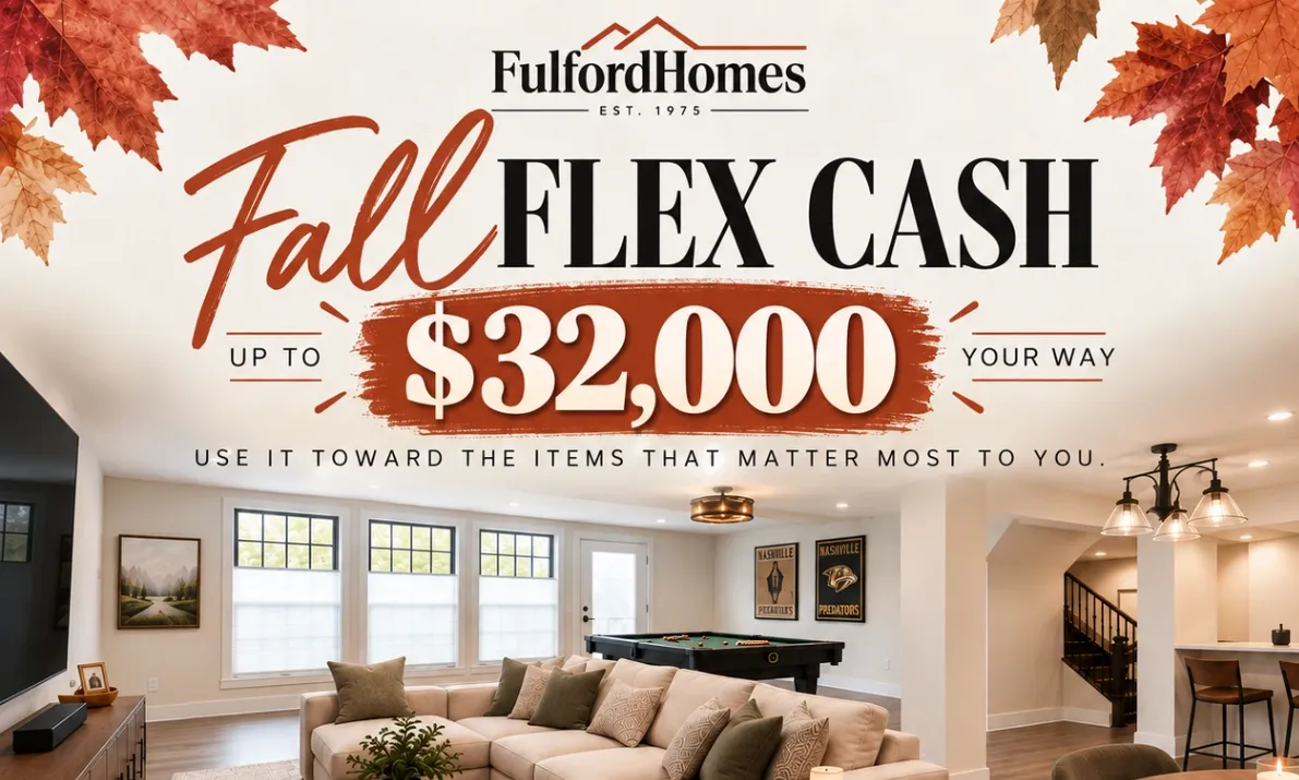 Up to 32k in Fall Flex Cash