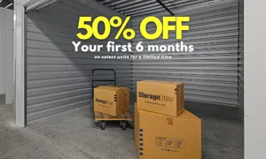 deal for Need more space?
Save 50% on select storage units and rent online in minutes.
You’ll also be entered to win $500. 