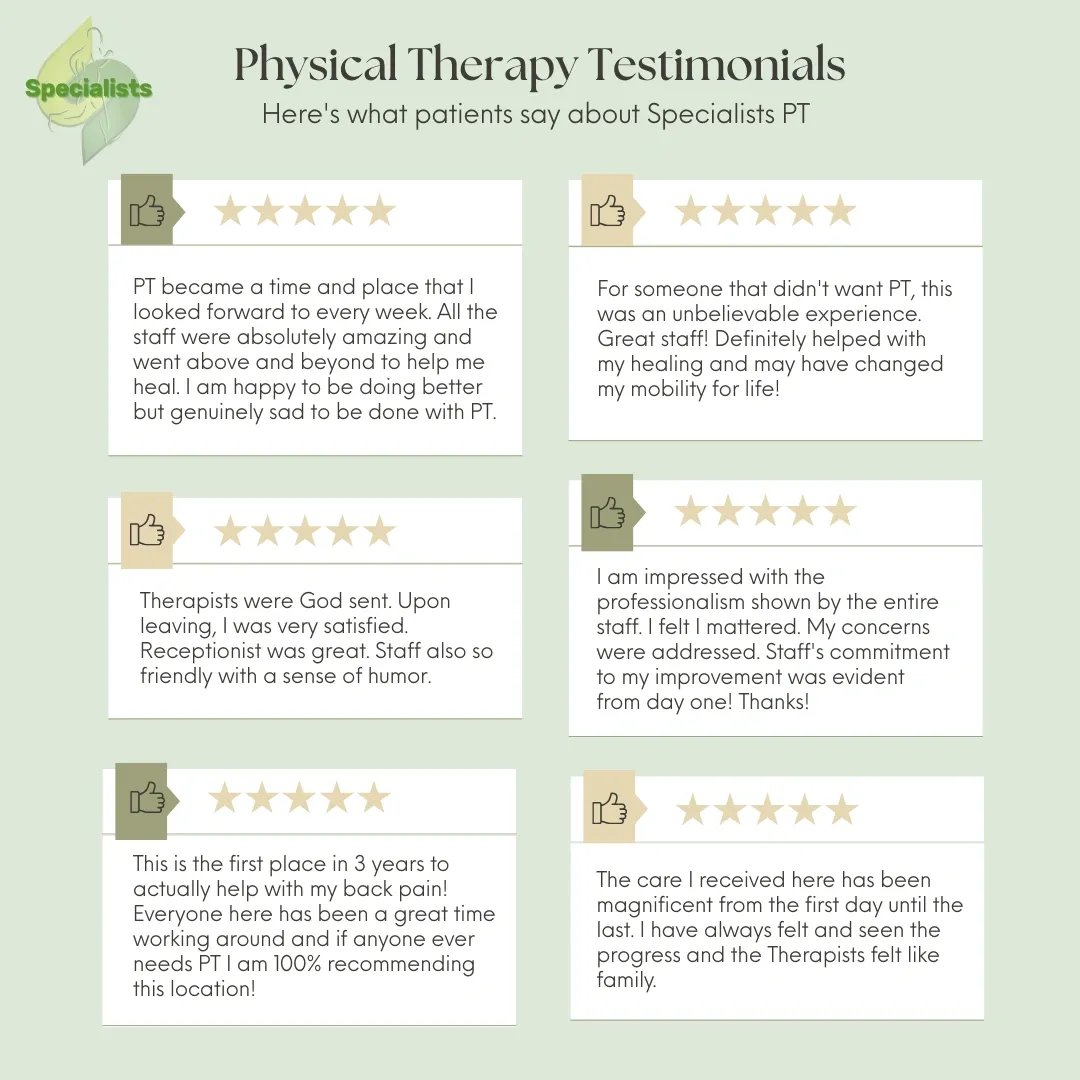 Specialists Physical Therapy gallery photo 3