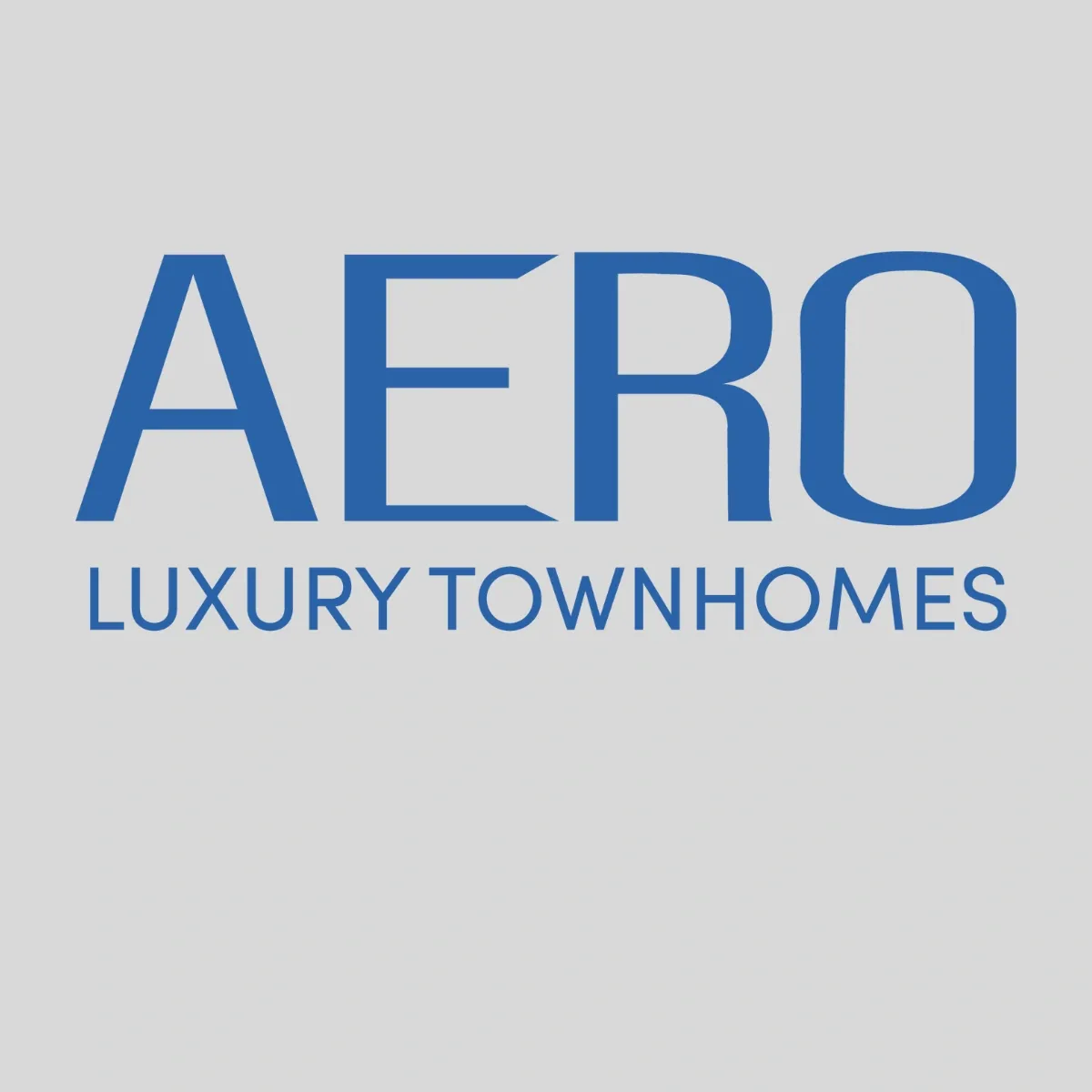 Aero Luxury Townhomes Logo