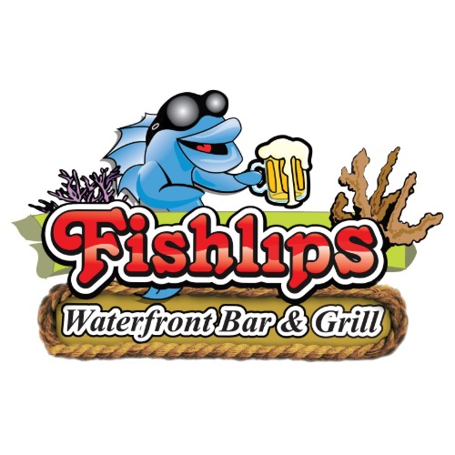 Fishlips Waterfront Bar and Grill Logo