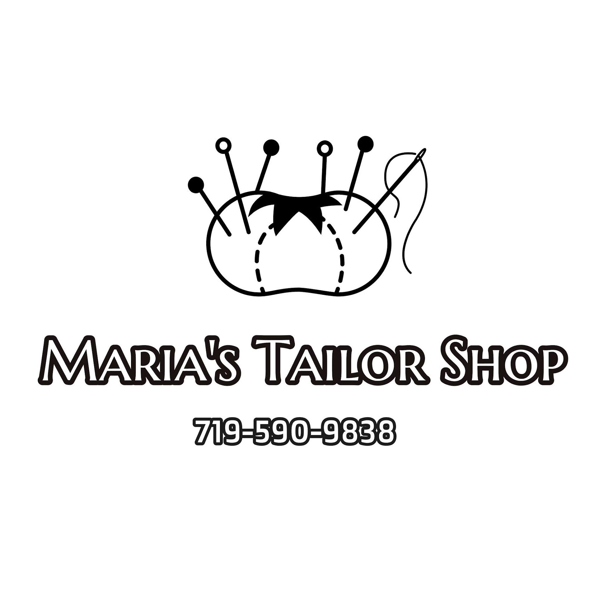 Marias Tailor Shop Logo